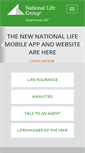 Mobile Screenshot of nationallife.com
